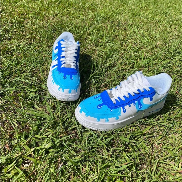 Custom Two Color Air Force 1 Nikes - Picture 2 of 4